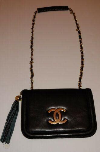 Vintage Leather Chanel Purse From 1985 Crownhock 39383